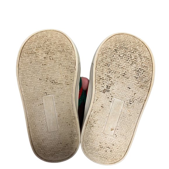 Gucci Toddler Brown, Green & Red Booties/Shoes Size 5 - Picture 8 of 11